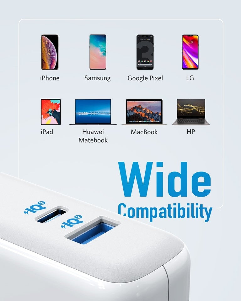 Anker PowerPort Atom III 60W (2 Ports) - Anker PowerPort Atom III 60W (2 Ports) - Default Title Ennap.com