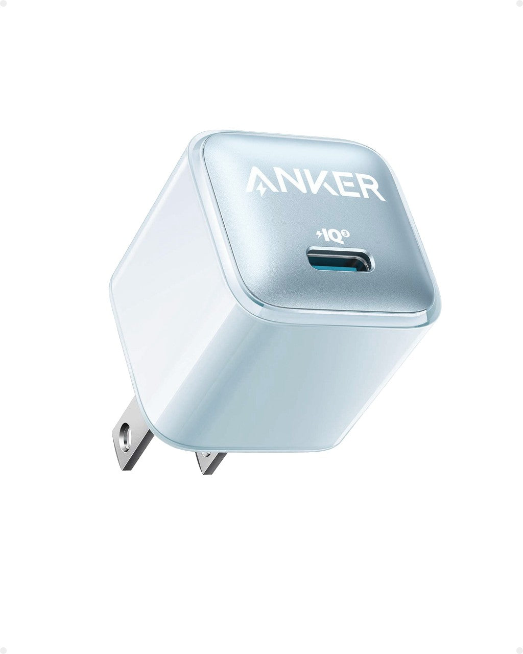 Anker 511 Charger (Nano Pro) 20W USB-C - Anker 511 Charger (Nano Pro) 20W USB-C - Glacier Blue Ennap.com