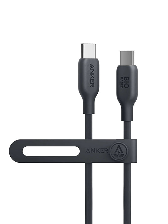 Anker 544 Bio-Based Cable 140W (USB-C to USB-C) - Anker 544 Bio-Based Cable 140W (USB-C to USB-C) - 0.9m Ennap.com