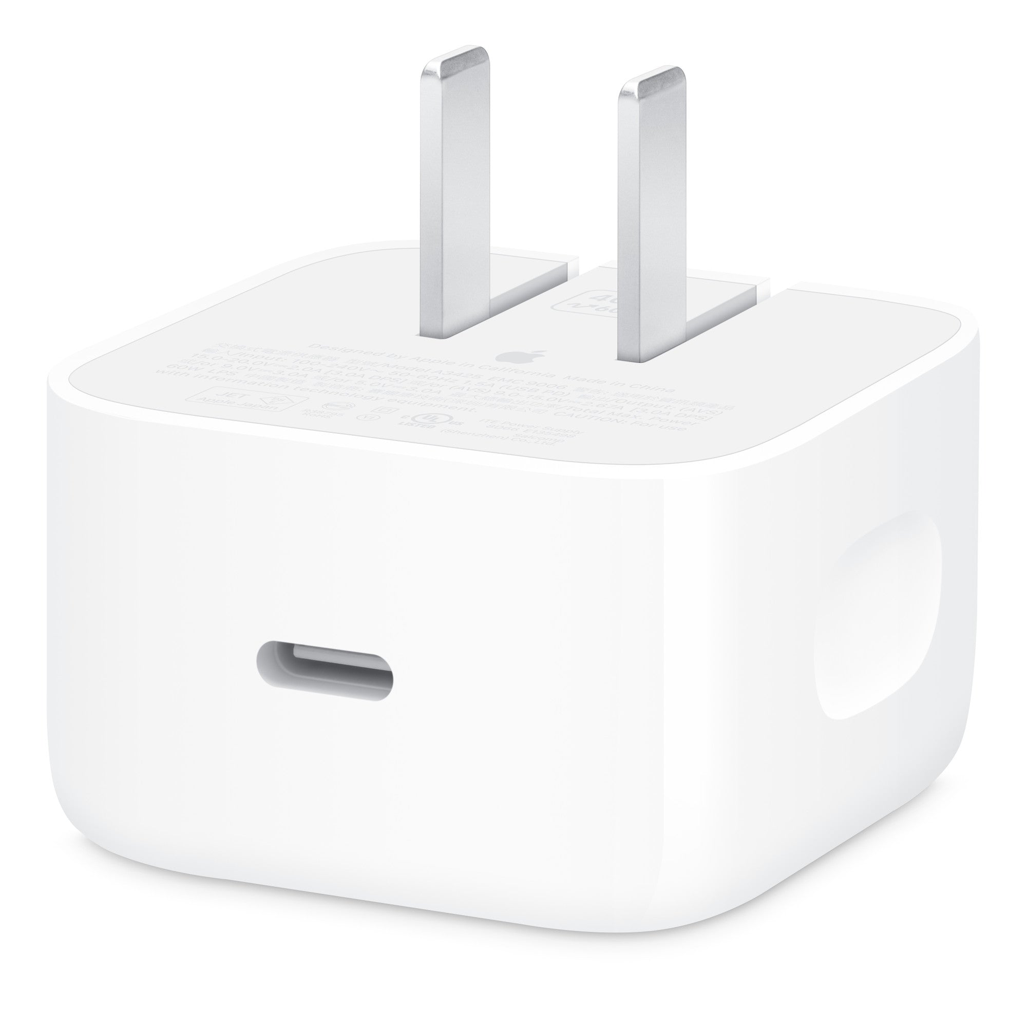 Apple Dynamic Power Adapter 40W with 60W Max,Color: White