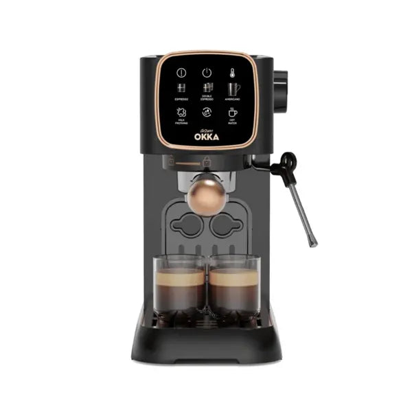 Arzum OKKA Solo Semi Automatic Espresso Coffee Machine, 1628 Watt, 15 Bar 
