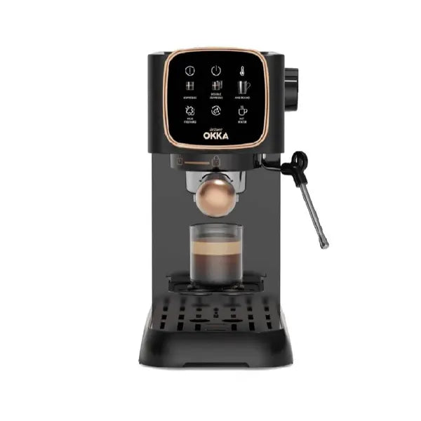 Arzum OKKA Solo Semi Automatic Espresso Coffee Machine, 1628 Watt, 15 Bar 