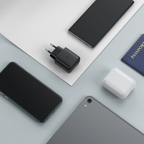 Aukey PA-F1 Swift 18W PD Fast Wall Charger with USB-C Cable - Aukey PA-F1 Swift 18W PD Fast Wall Charger with USB-C Cable - Default Title Ennap.com