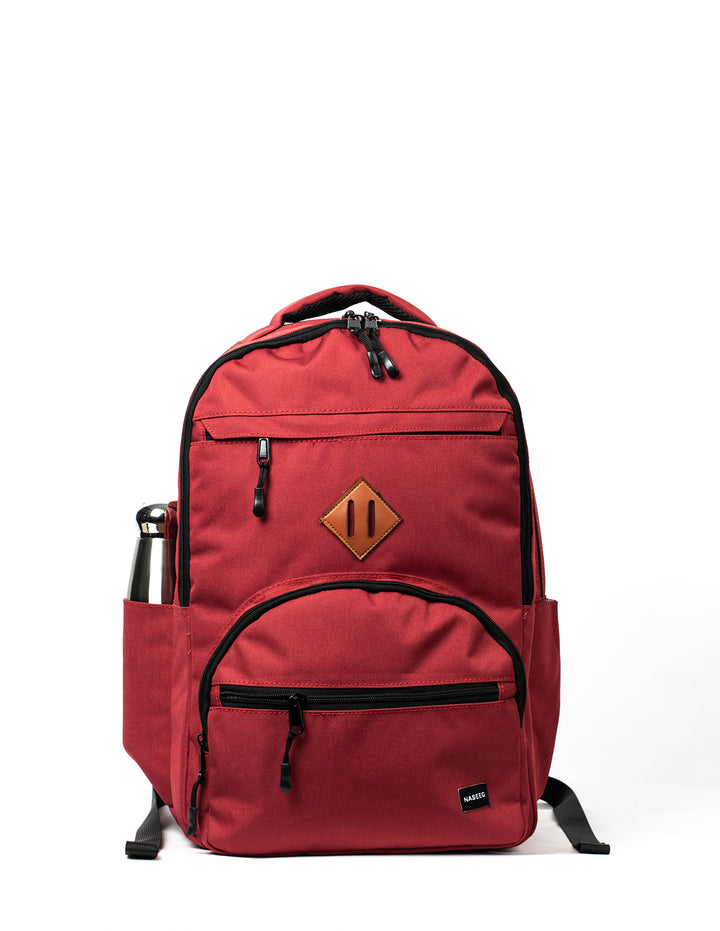 NASEEG Foundation BackPack 15.6 inch - NASEEG Foundation BackPack 15.6 inch - Dark red Ennap.com