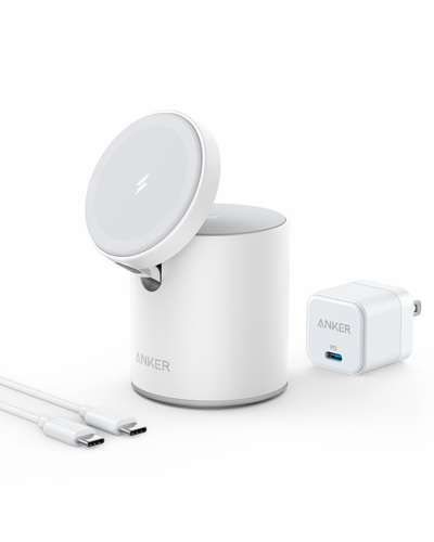 Anker 623 Magnetic Wireless Charger (MagGo) - Anker 623 Magnetic Wireless Charger (MagGo) - White Ennap.com