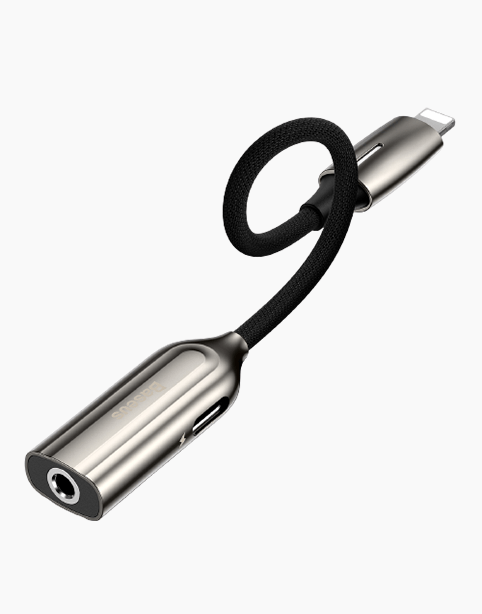 Baseus 2-in-1 L56 iPhone Lighting Male to Dual iPhone Female Adapter