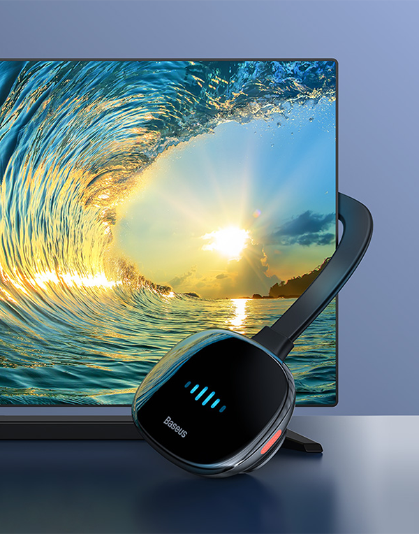 Baseus Meteorite Shimmer Wireless Display Adapter----Ennap.com