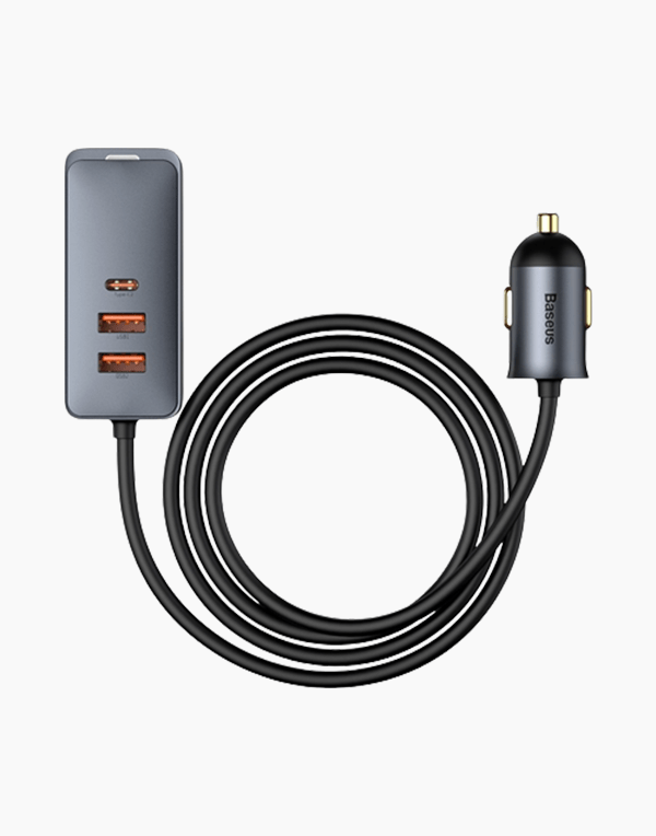 Baseus Share Together Multi Ports Fast Car Charger