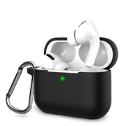 COTEetCI Protective Case For Apple AirPods Pro & AirPods Pro 2 integrated Silicon Case With Hook - COTEetCI Protective Case For Apple AirPods Pro & AirPods Pro 2 integrated Silicon Case With Hook - Black Ennap.com