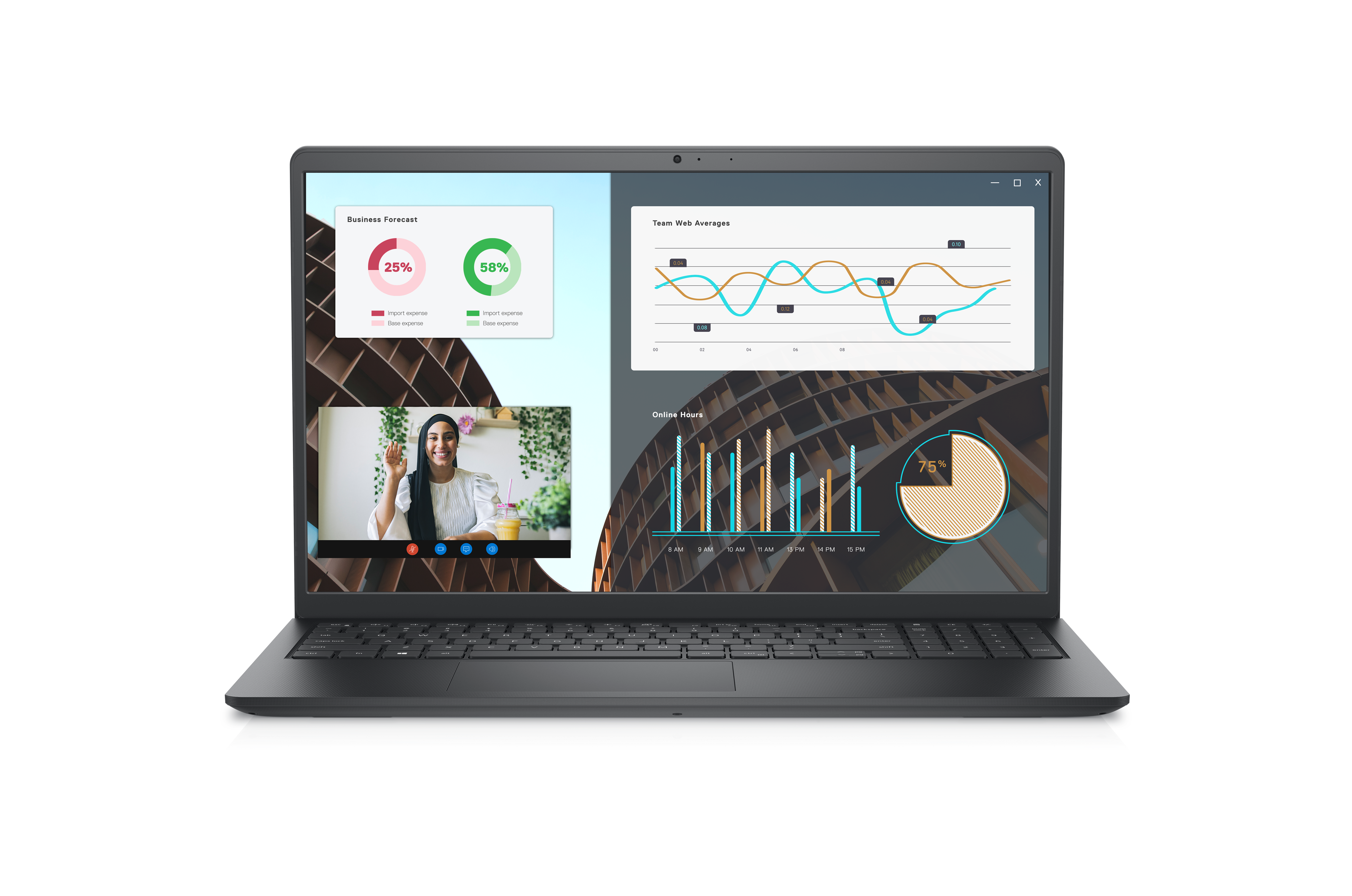 DELL Vostro 3530 Laptop - Intel Core i7-1355U, 8GB DDR4, 512GB SSD, Intel, 15.6-inch FHD 120Hz, Dos----Ennap.com