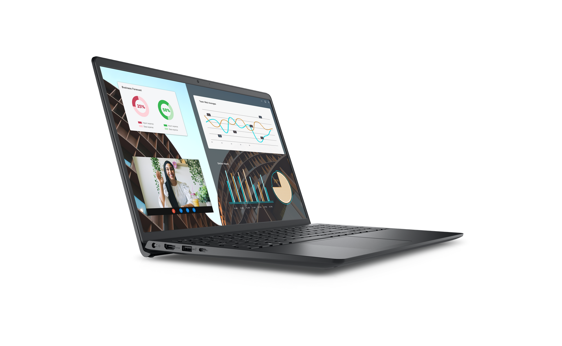 DELL Vostro 3530 Laptop - Intel Core i7-1355U, 8GB DDR4, 512GB SSD, Intel, 15.6-inch FHD 120Hz, Dos----Ennap.com