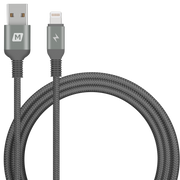 Momax Elite Link Triple-Braided Nylon 2.4A MFi Lightning Cable 1.2m - Momax Elite Link Triple-Braided Nylon 2.4A MFi Lightning Cable 1.2m - Black Ennap.com