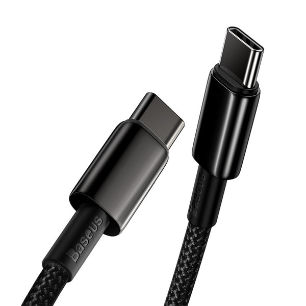 Baseus Tungsten Gold PD 100W Fast Charging Data Cable Type-C to Type-C