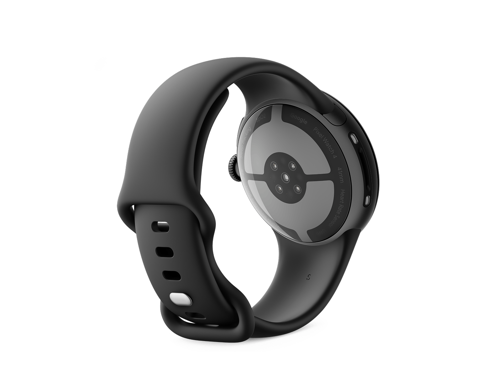 Google Pixel Watch 4-Size: 41mm-Color: Polished Silver Aluminum case / Iris Active Band-Connectivity: Bluetooth / Wi-Fi-Ennap.com