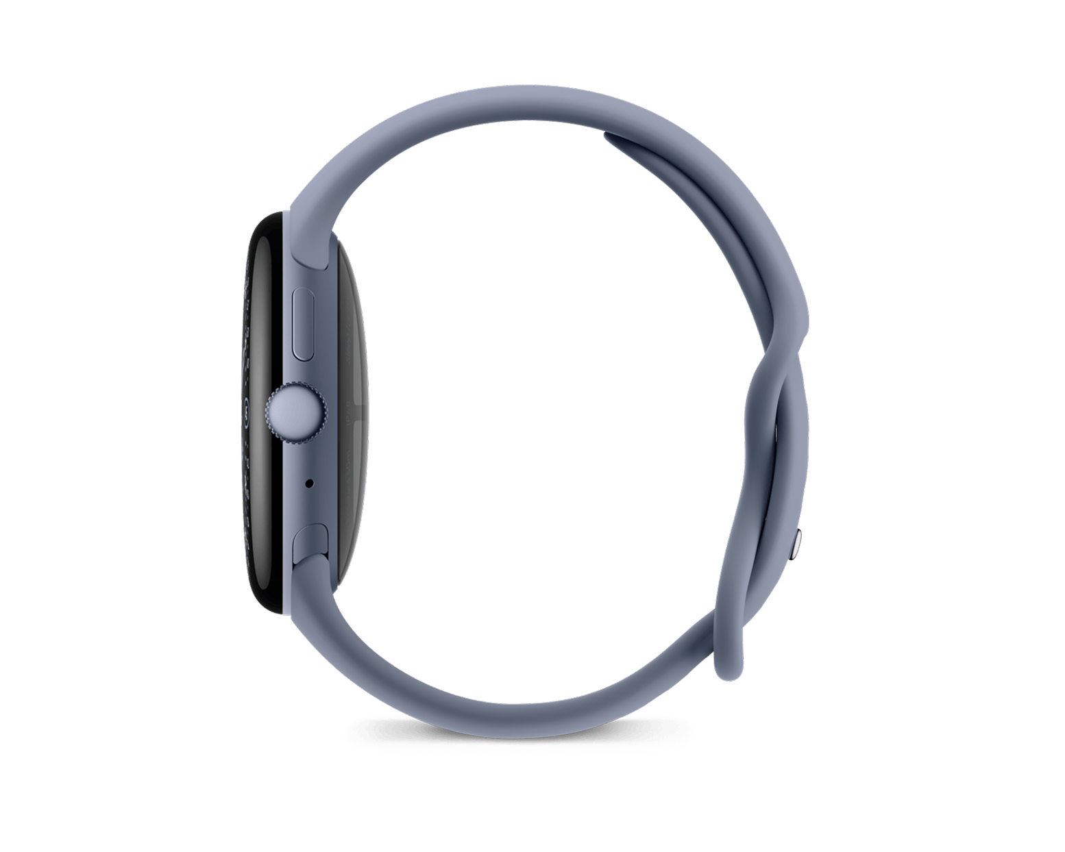Google Pixel Watch 4-Size: 41mm-Color: Polished Silver Aluminum case / Iris Active Band-Connectivity: Bluetooth / Wi-Fi-Ennap.com