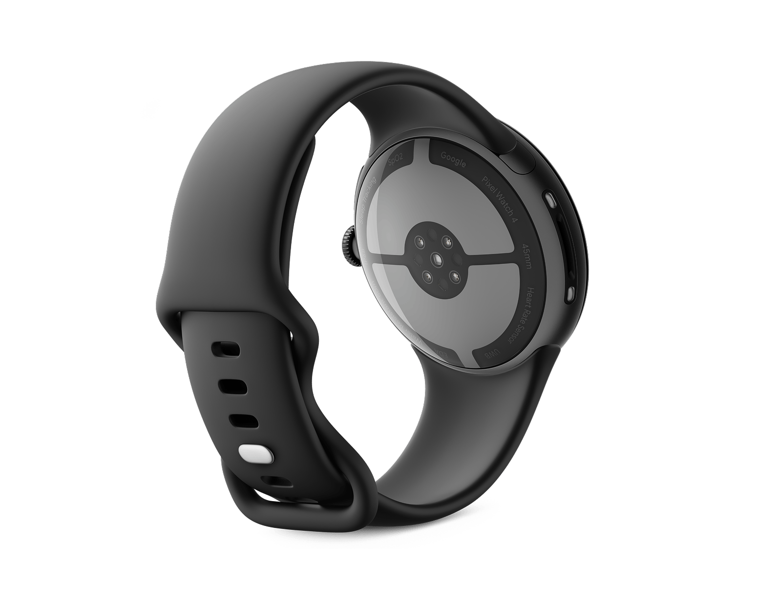 Google Pixel Watch 4-Size: 41mm-Color: Polished Silver Aluminum case / Iris Active Band-Connectivity: Bluetooth / Wi-Fi-Ennap.com