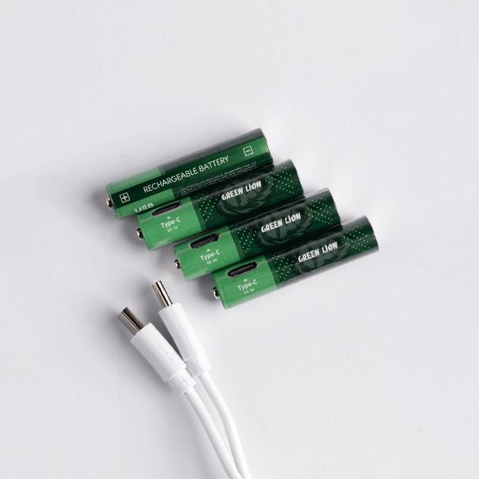 Green Lion Rechargeable Battery AAA 1.6V Alkaline Battery