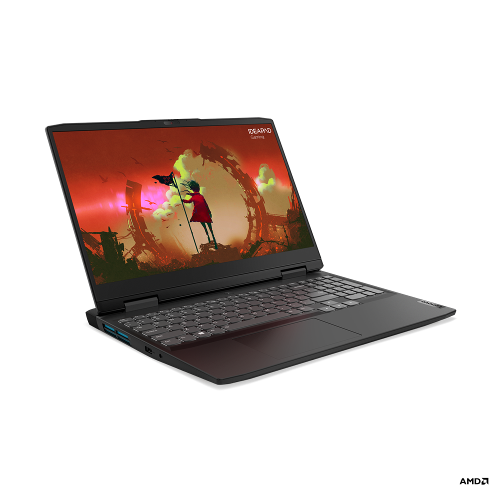 Lenovo IdeaPad Gaming 3 15IAH7 Gaming Laptop - AMD Ryzen 7 7735HS, 16GB DDR5, 512GB SSD, NVIDIA RTX 4050 6GB, 15.6-inch FHD 120Hz, Win11