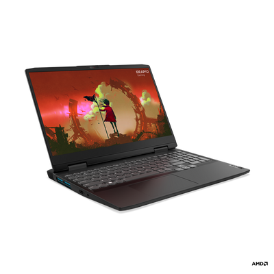 Lenovo IdeaPad Gaming 3 15IAH7 Gaming Laptop - AMD Ryzen 7 7735HS, 16GB DDR5, 512GB SSD, NVIDIA RTX 4050 6GB, 15.6-inch FHD 120Hz, Win11