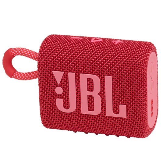JBL GO 3 Portable Waterproof Speaker - JBL GO 3 Portable Waterproof Speaker - Red Ennap.com