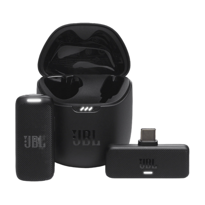 مايكروفون JBL Quantum Stream الاحترافي اللاسلكي القابل للارتداء بمنفذ USB-C للبث الصوتي