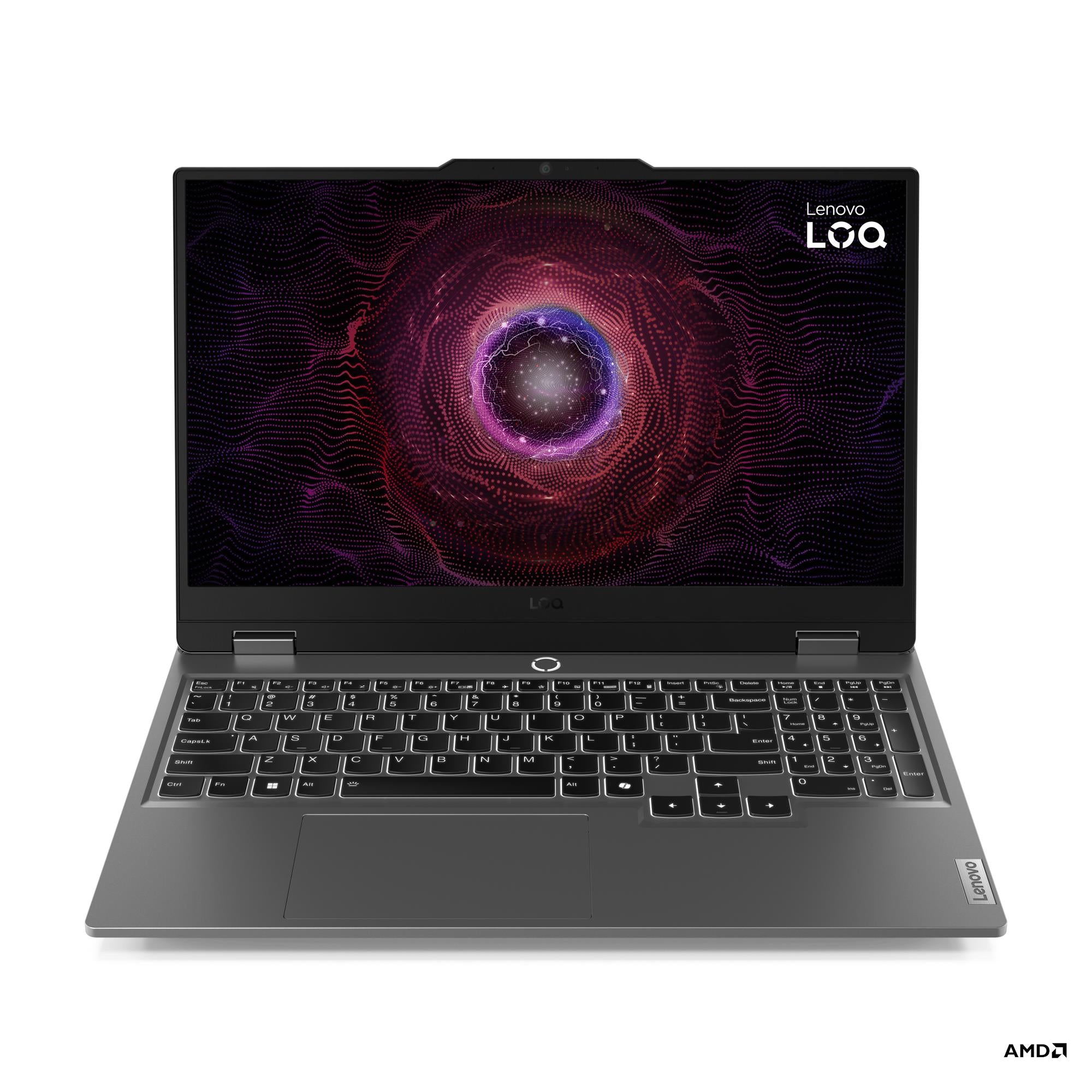 LENOVO LOQ 15AHP9 Gaming Laptop - AMD Ryzen 7 7445HS, 16GB DDR5, 512GB SSD, NVIDIA RTX 3050 6GB, 15.6-inch FHD 144Hz, DOS