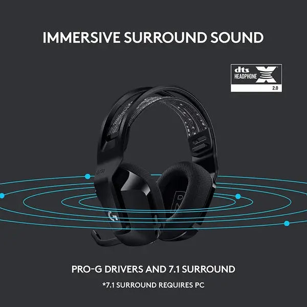 Logitech G733 Lightspeed Wireless RGB Gaming Headset 