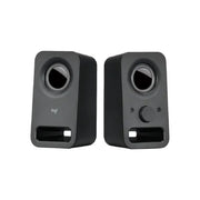 Logitech Z150 Clear Stereo Sound Speakers 6W - Black 