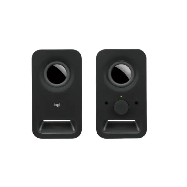 Logitech Z150 Clear Stereo Sound Speakers 6W - Black 