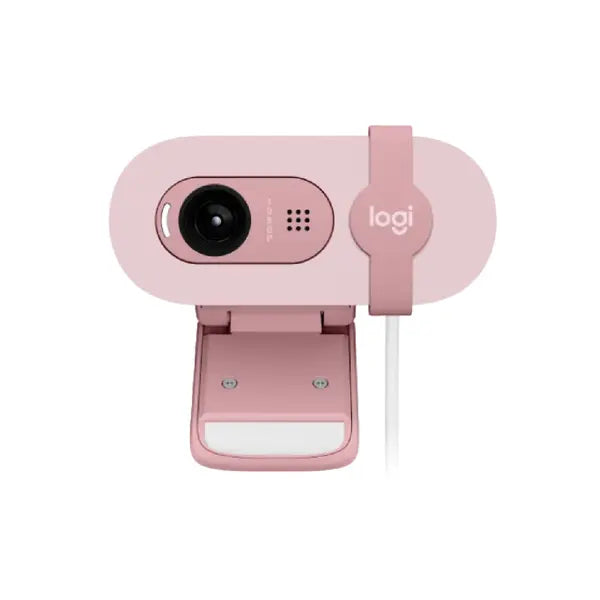 Logitech Brio 100 Full HD 1080p Webcam With Auto-Light Balance 