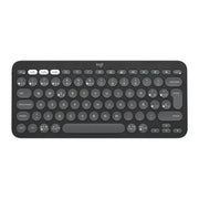 Logitech K380s Pebble Keys 2 Slim Minimalist Bluetooth Keyboard 