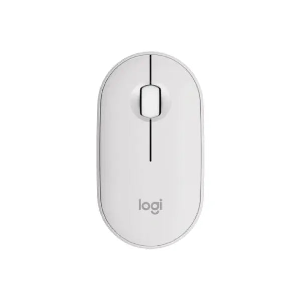 Logitech M350s Pebble2 Modern Slim and Silent Wireless and Bluetooth Mouse 