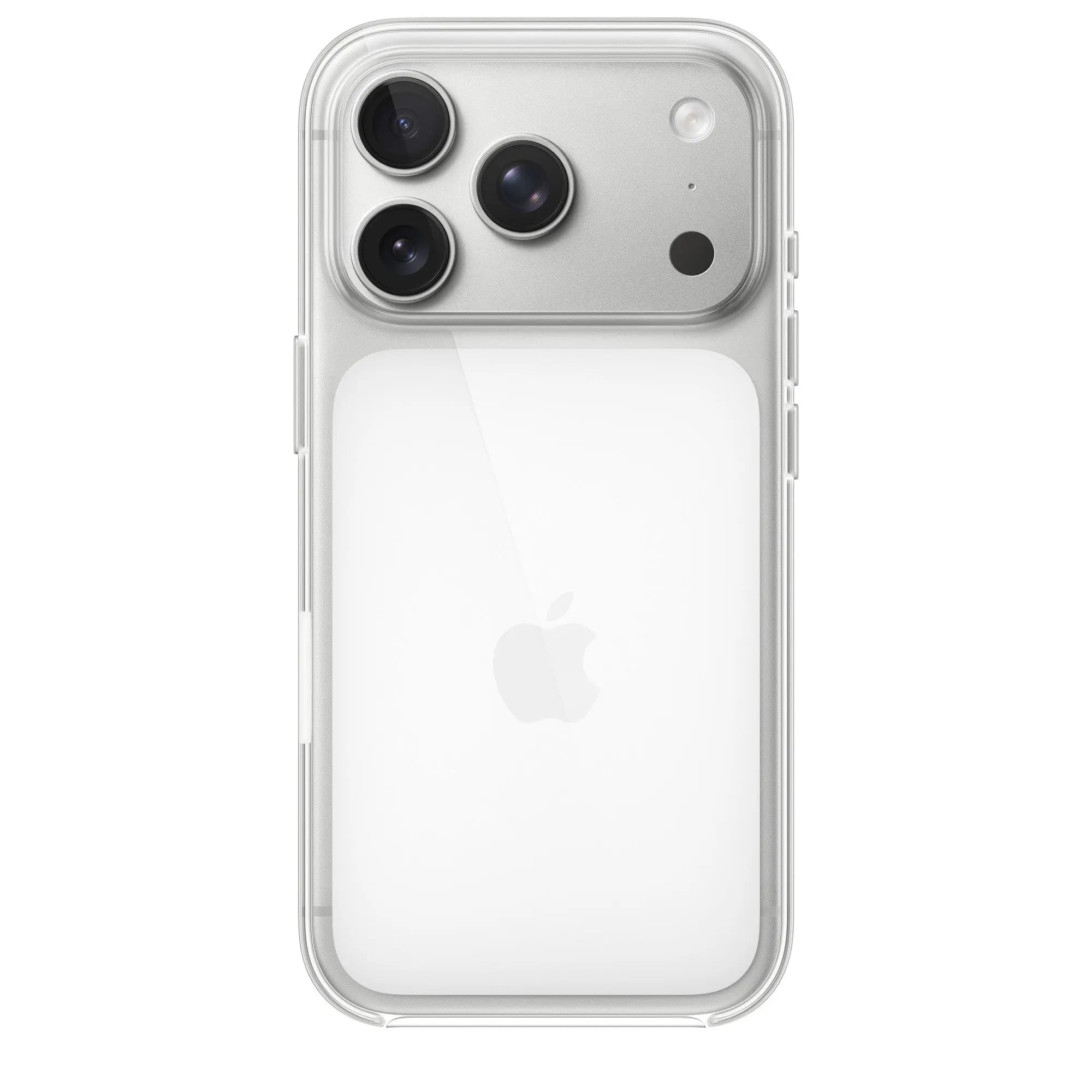 جراب iPhone 17 Pro الشفاف الأصلي بتقنية MagSafe من Apple