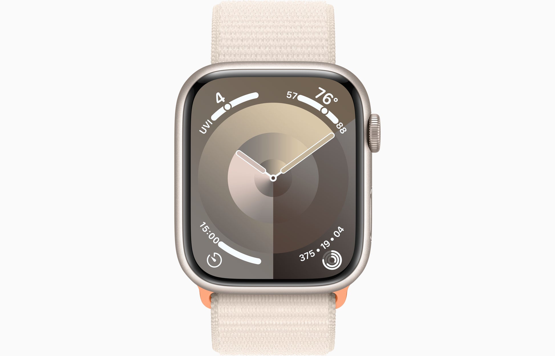 Apple Watch Series 9 Aluminum Case with Textile Sport Loop Band - Apple Watch Series 9 Aluminum Case with Textile Sport Loop Band - Winter Blue / 41mm / GPS Ennap.com