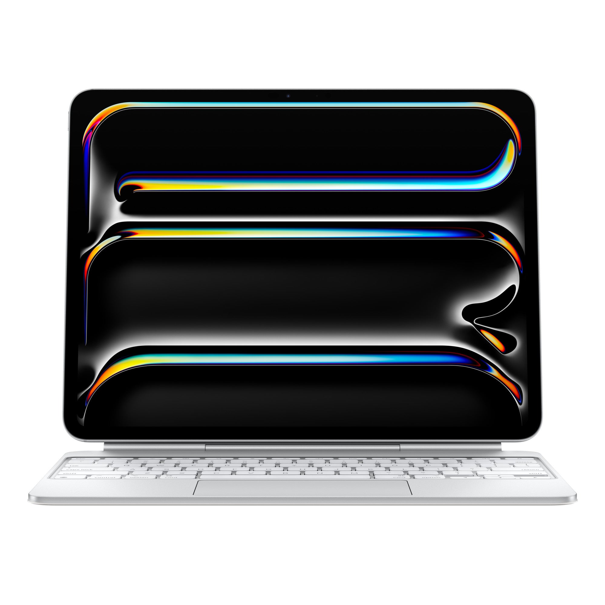 Apple Magic Keyboard for iPad Pro (M4) - Apple Magic Keyboard for iPad Pro (M4) - White / 11-inch / Arabic - English Ennap.com
