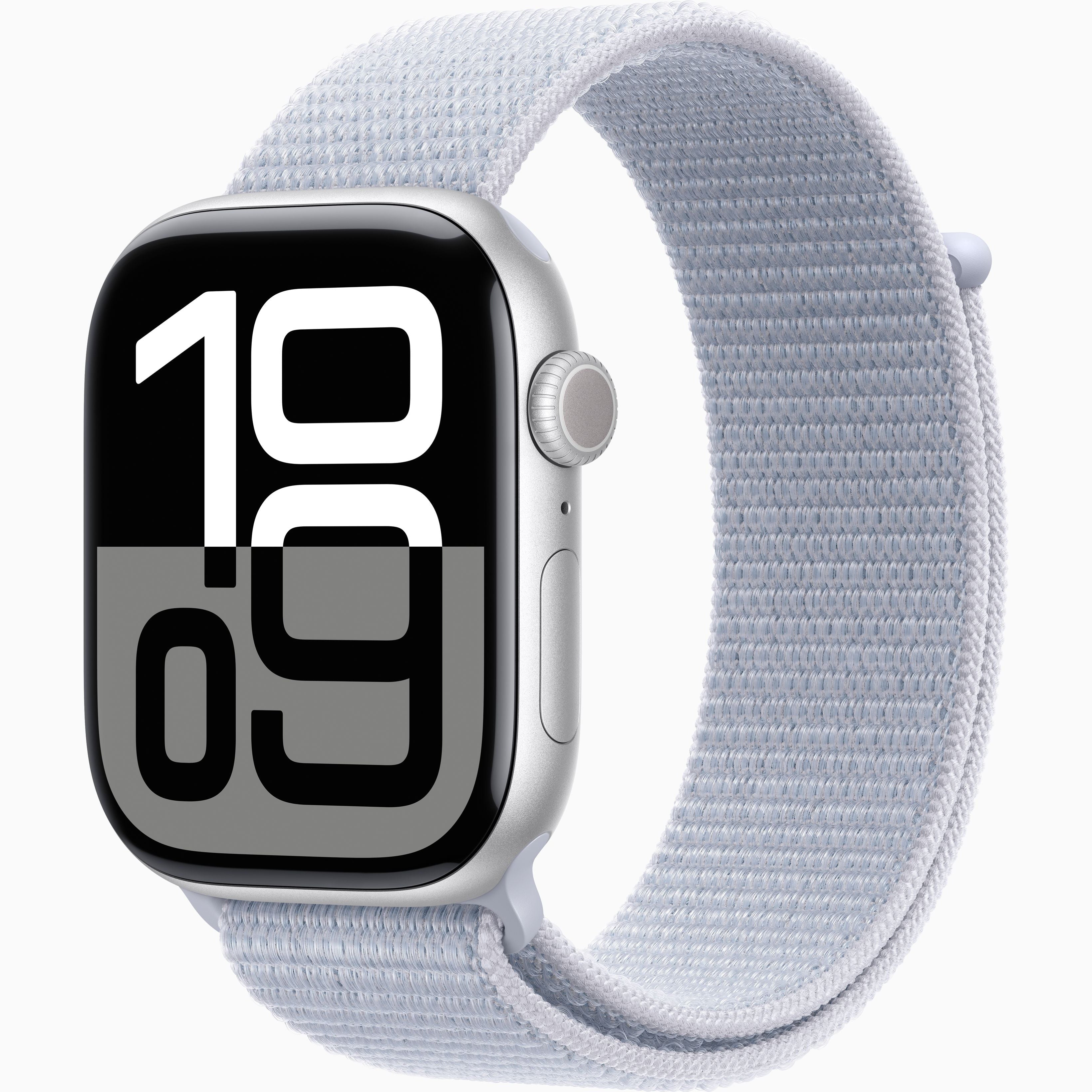 Apple Watch Series 10 Aluminum Case with Textile Sport Loop Band