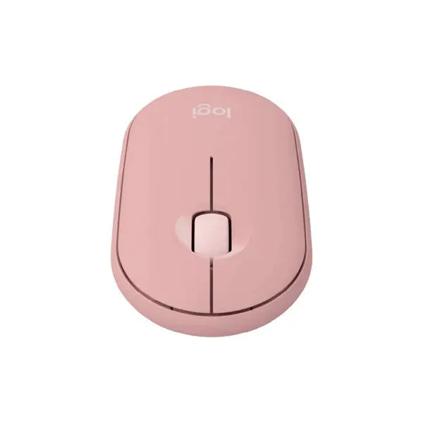 Logitech M350s Pebble2 Modern Slim and Silent Wireless and Bluetooth Mouse 