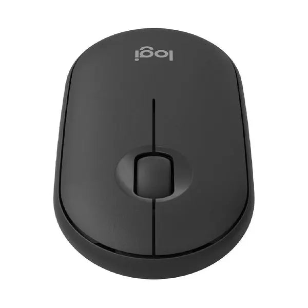Logitech M350s Pebble2 Modern Slim and Silent Wireless and Bluetooth Mouse 