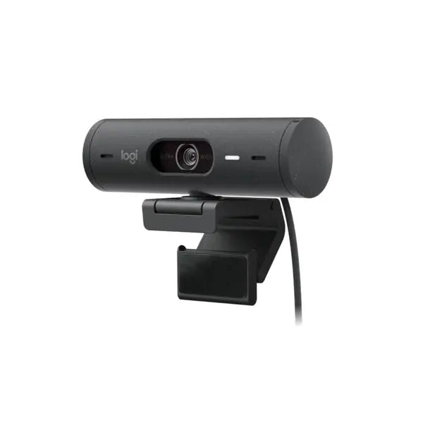 Logitech Brio 500 Full HD 1080p Webcam with Light Correction Auto-Framing 