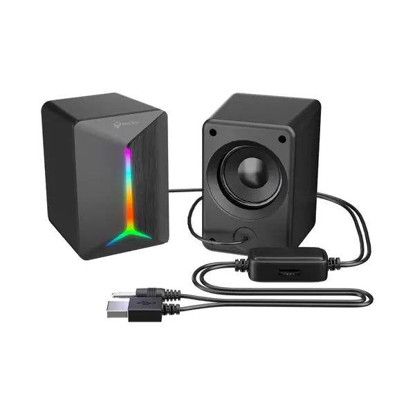 Meetion MT-SP2011 Gaming Stereo Desktop Speakers 2.0 - Black 