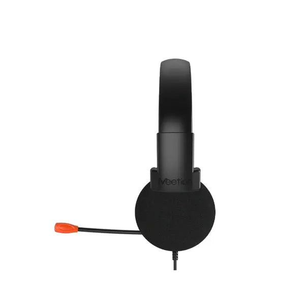 Meetion MT-HP002 Telephony 3.5mm Jack Headset - Black 
