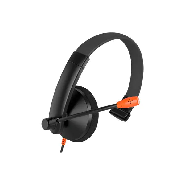 Meetion MT-HP002 Telephony 3.5mm Jack Headset - Black 