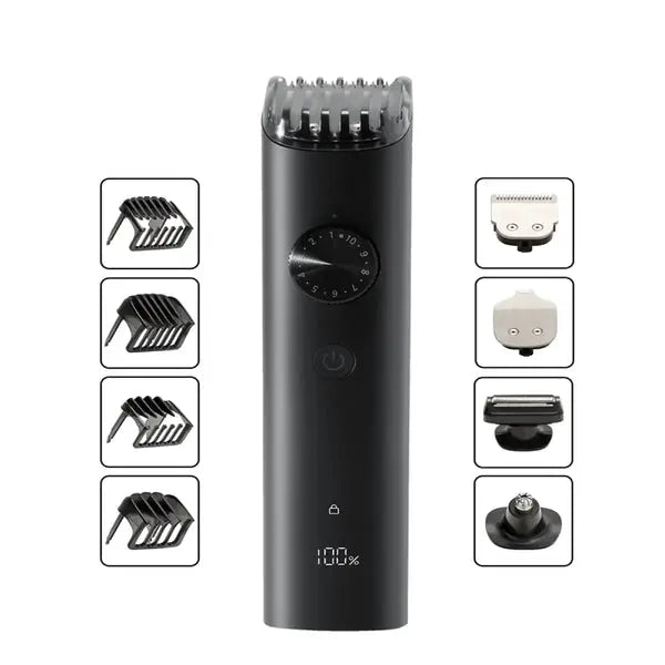 Xiaomi Grooming Kit Pro Waterproof Beard Trimmer & Electric Shaver – Black 