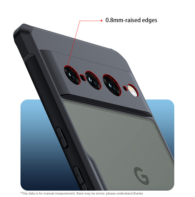 XUNDD Riggear Shockproof Clear Case for Google Pixel 7 Pro----Ennap.com