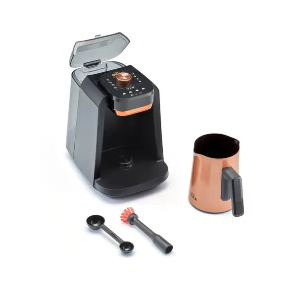 Okka Arzum Rich Spin Pro Plus OK0038-0400, Turkish Coffee Machine, 2-Pin Plug - Copper 