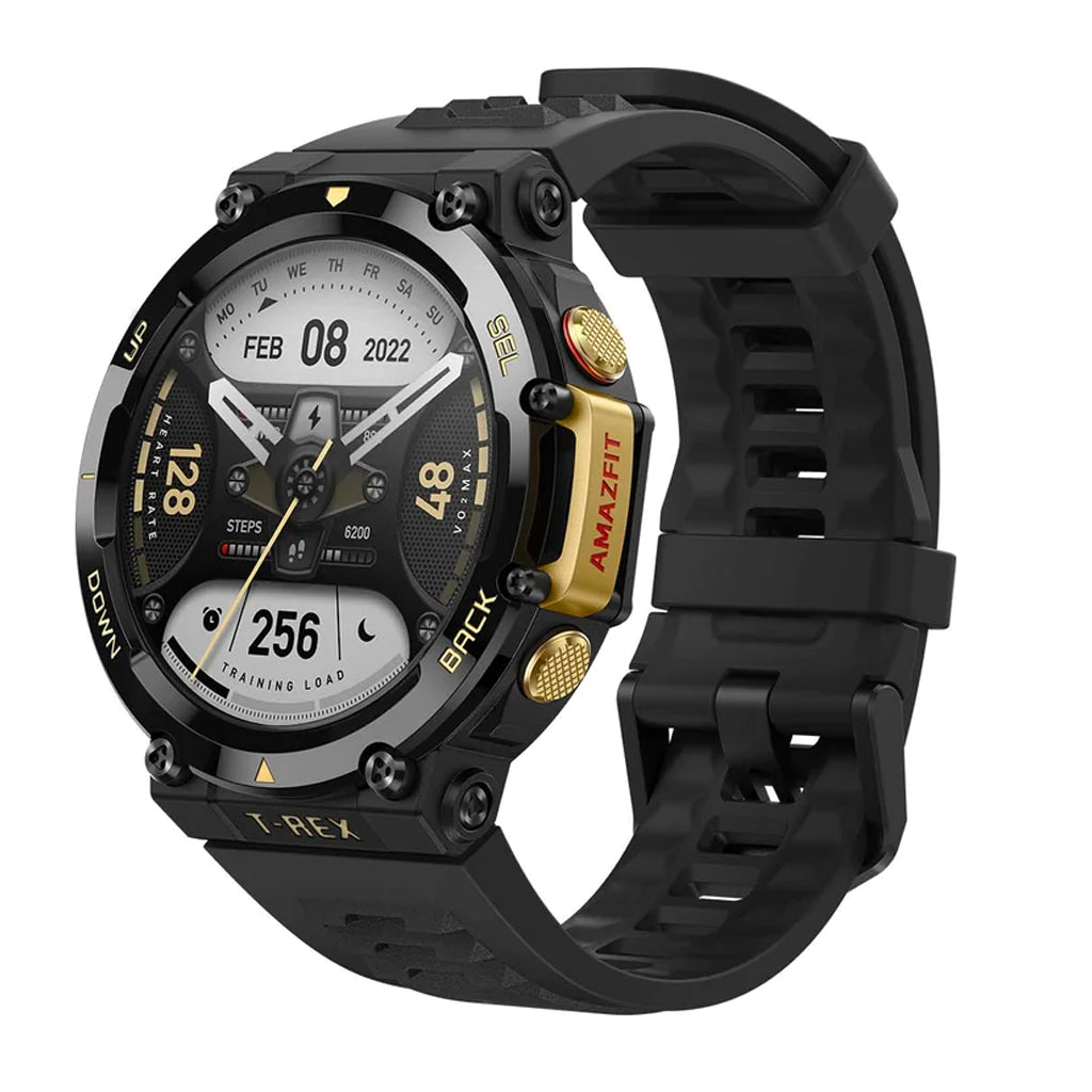 Amazfit T-Rex 2 Smart Watch-Color: Astro Black & Gold---Ennap.com