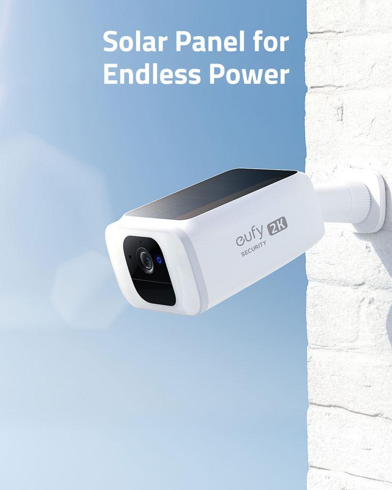 Anker Eufy T81243W1 SoloCam S230 2K Outdoor Security Camera