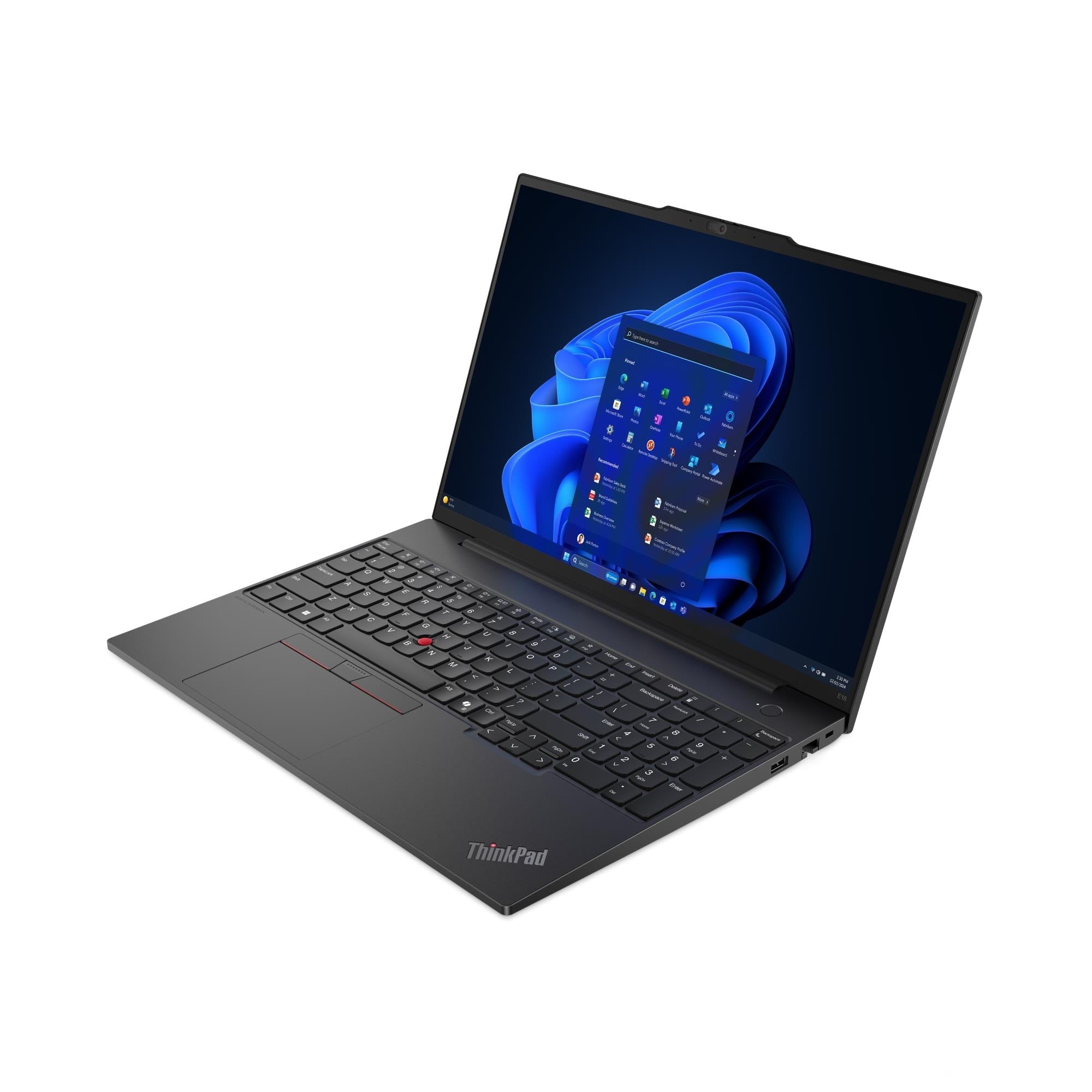 LENOVO ThinkPad E16 Gen 2 Laptop - Intel Core Ultra 5 125H, 8GB DDR5, 512GB SSD, Intel Arc Graphics, 16-inch WUXGA, Dos