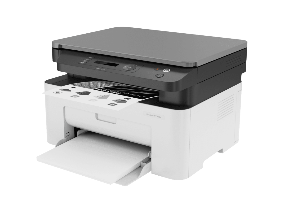 HP LaserJet MFP 135w Wireless Printer (4ZB83A)