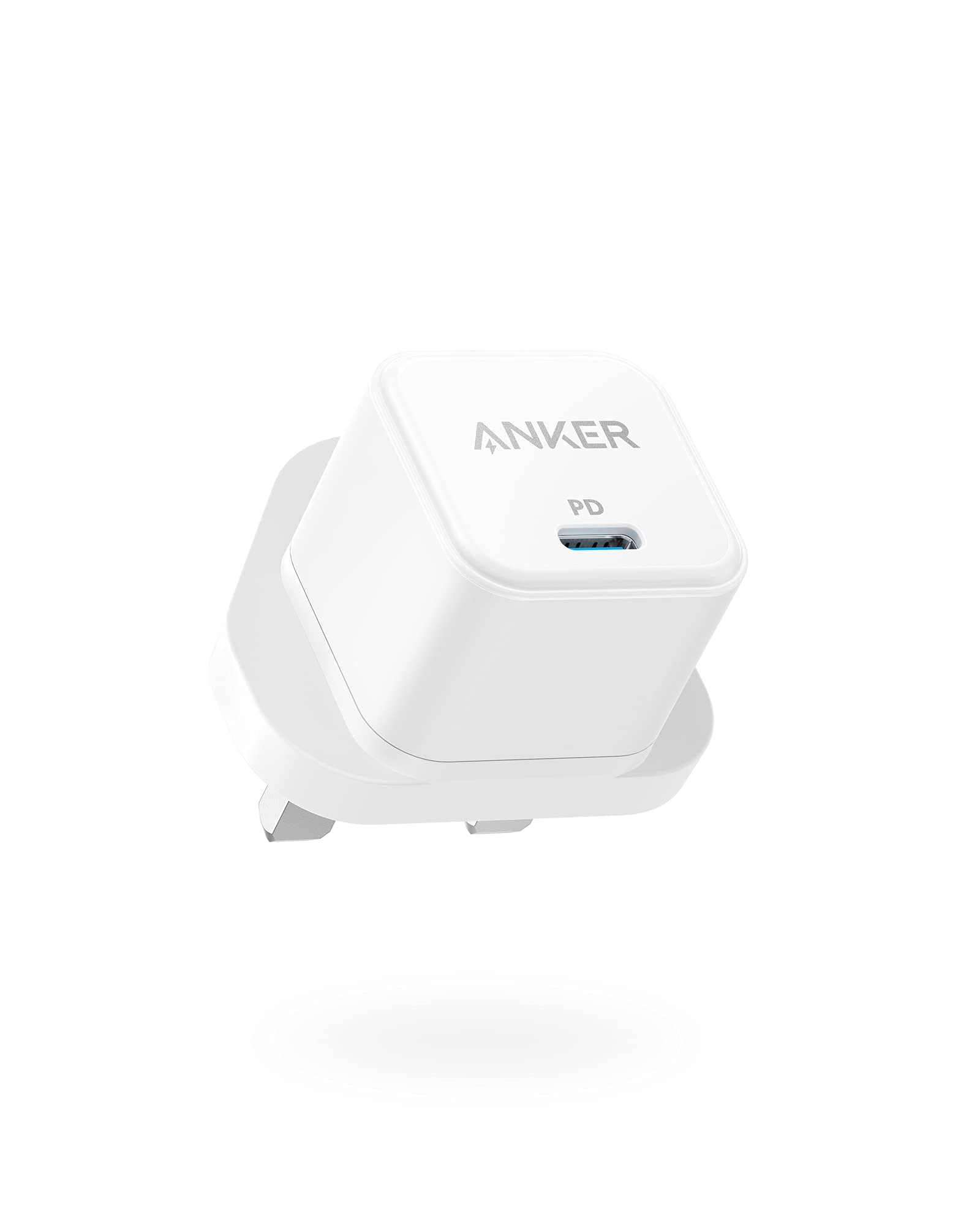 Anker PowerPort III 20W Cube USB-C Charger-Socket Standard: UK---Ennap.com